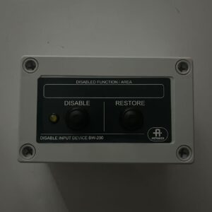 AUTRONICA BW-200 Disable input device