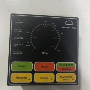 MAN RPM Startup Panel